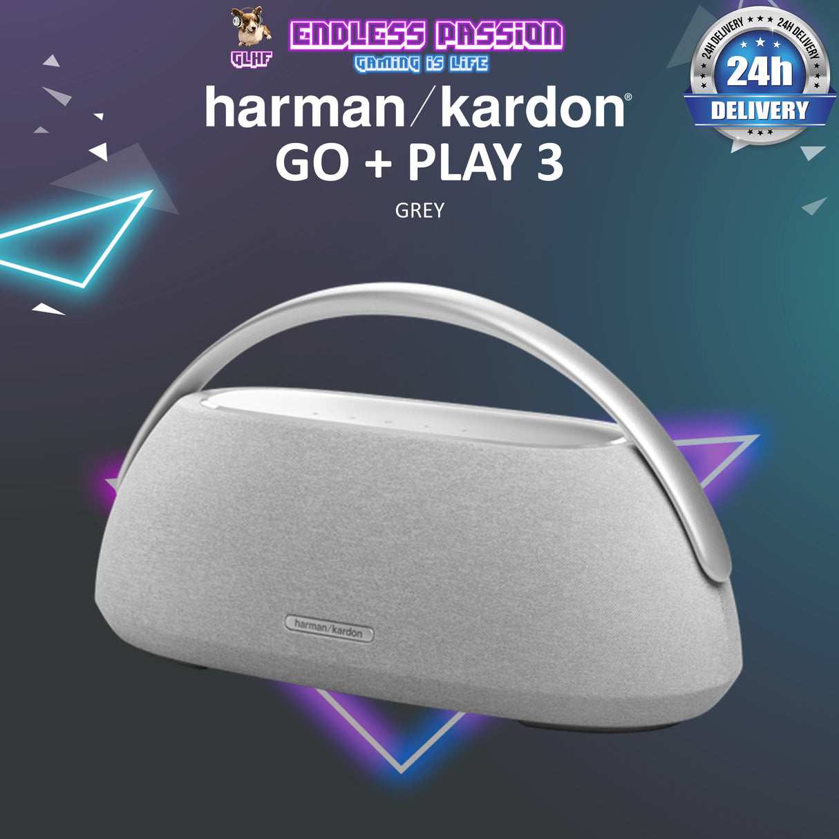 Harman Kardon Go Play 3 Portable Speaker