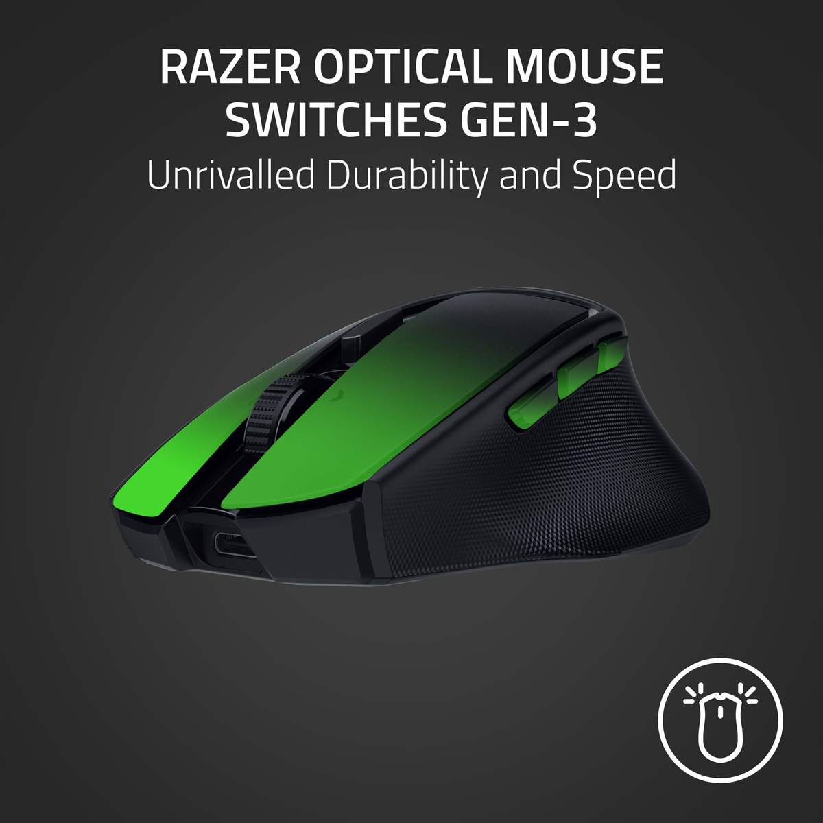 Razer Basilisk Mobile - Portable Ergonomic Gaming Mouse
