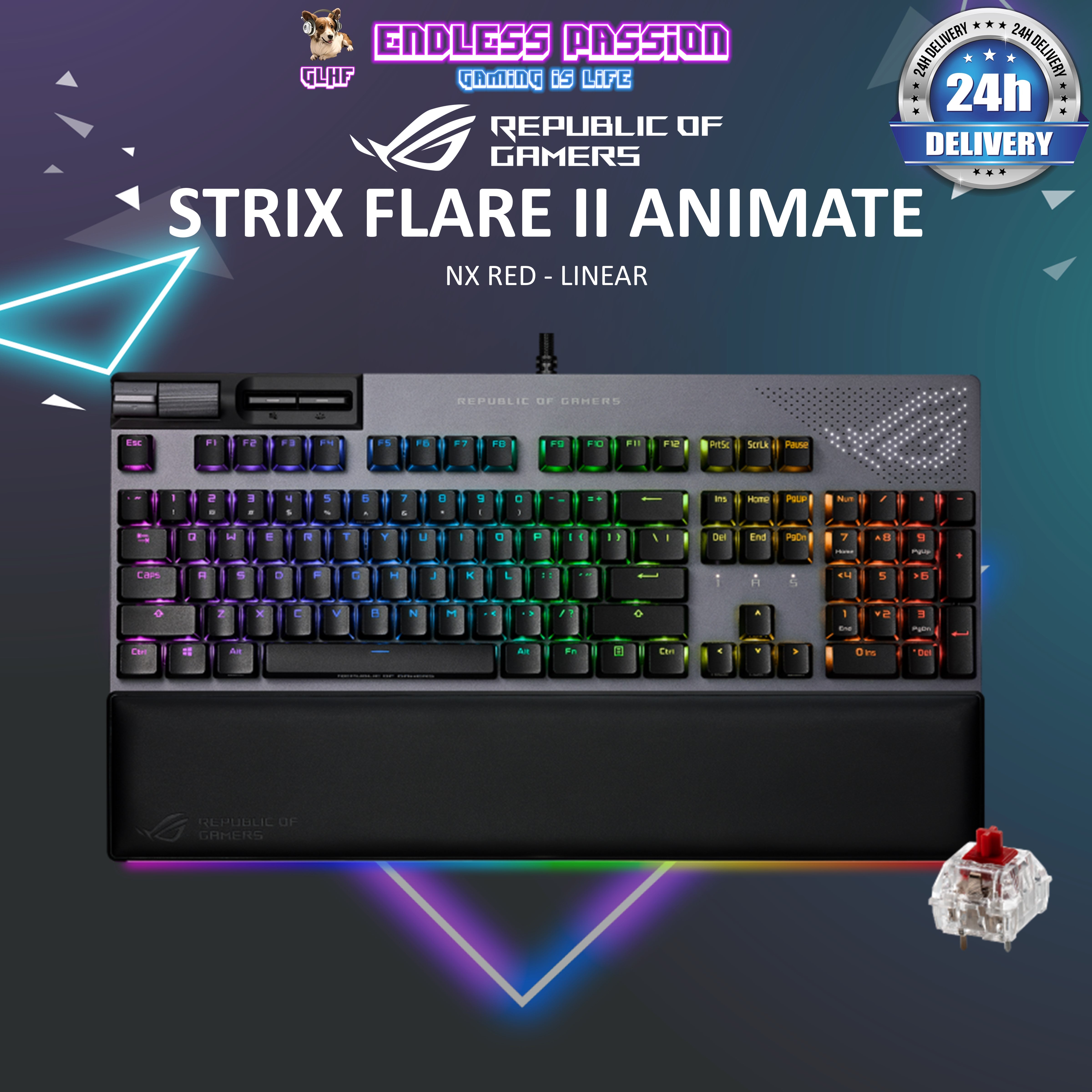 ROG STRIX FLARE II ANIMATE メカニカルキーボード ROG Strix Flare II Animate | ROG - Republic of Gamers | ASUS US