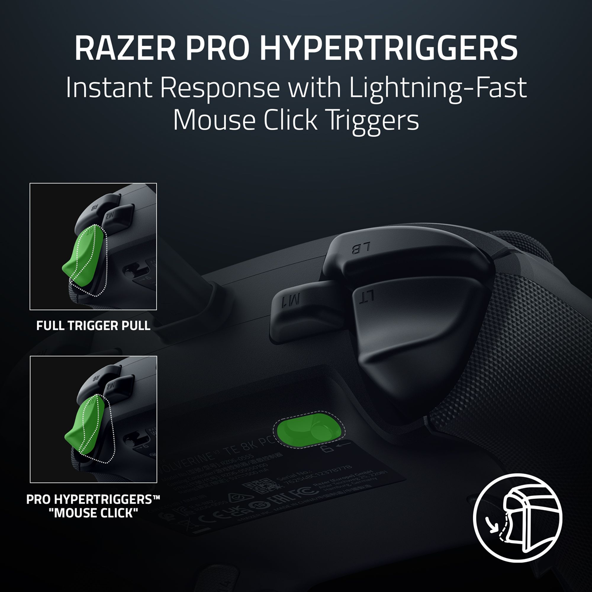 Razer Wolverine V3 Tournament Edition - Wired - Black