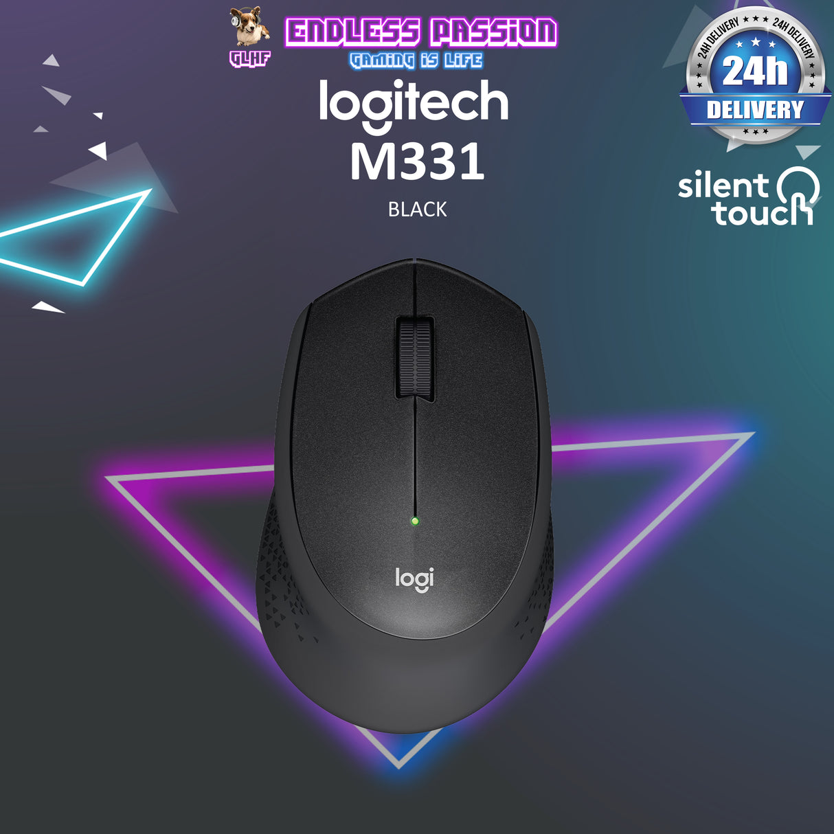 Logitech M331 Silent Plus Wireless Mouse
