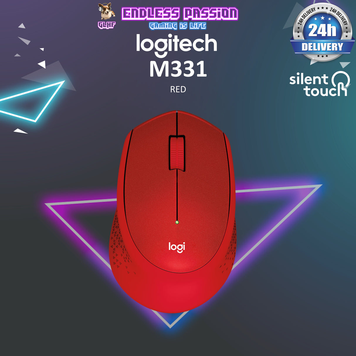 Logitech M331 Silent Plus Wireless Mouse