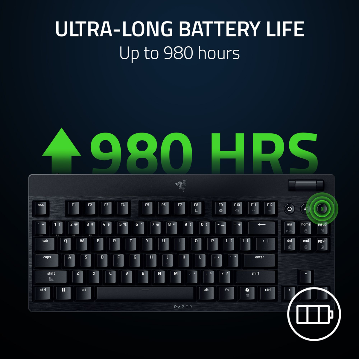 Razer BlackWidow V4 Low profile Tenkeyless HyperSpeed