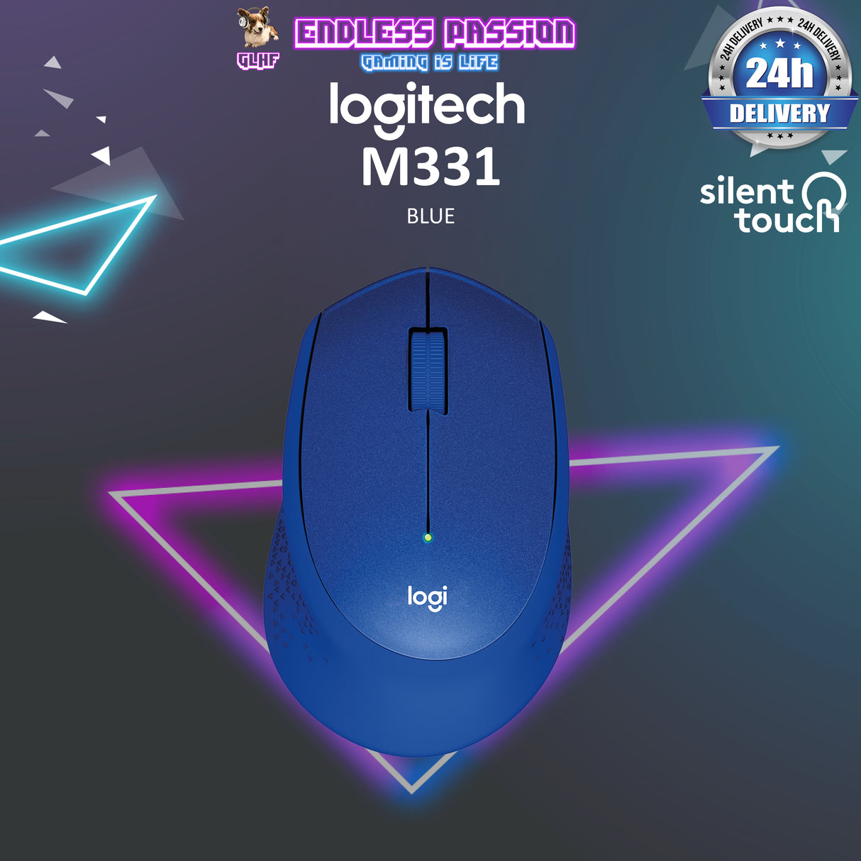 Logitech M331 Silent Plus Wireless Mouse