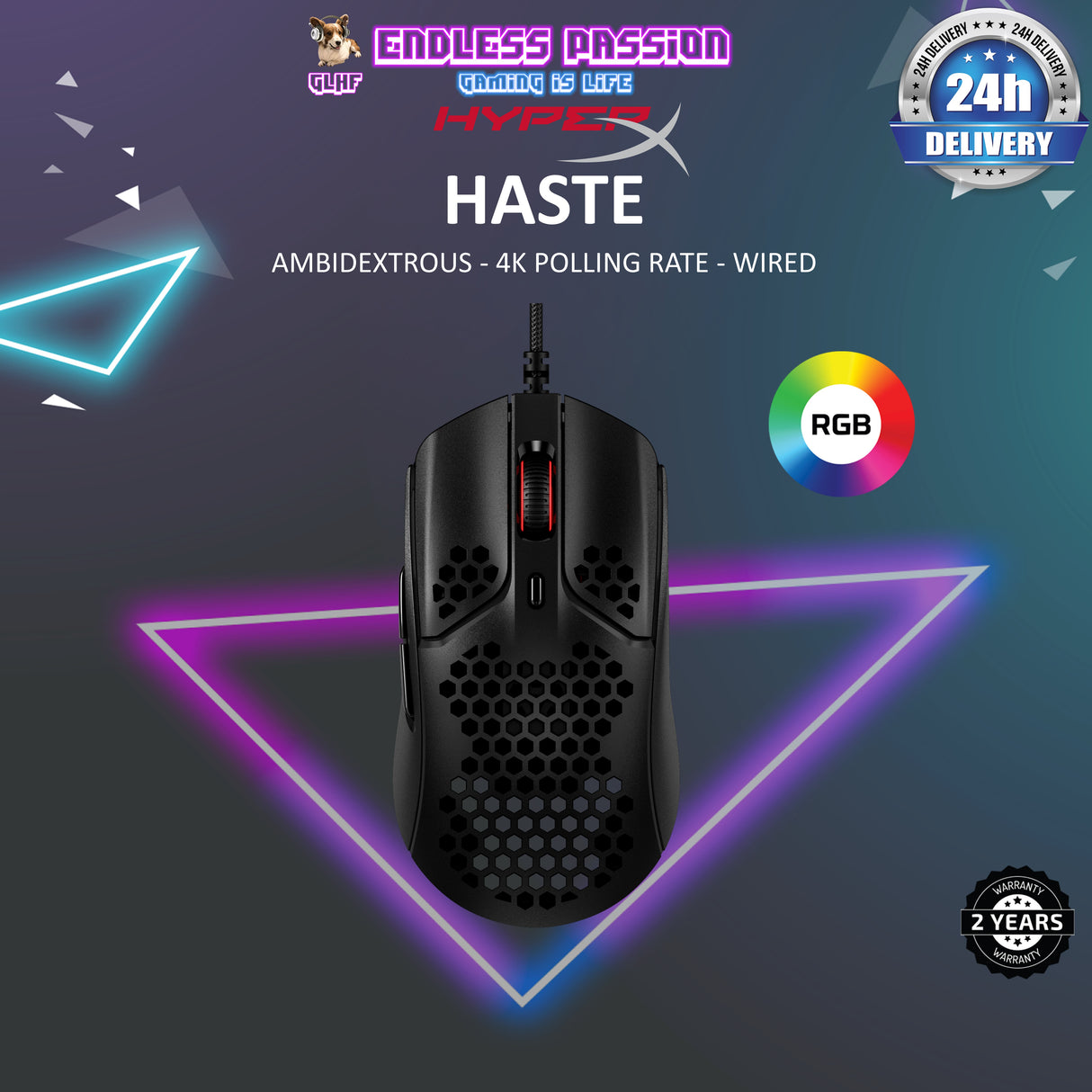 HyperX PulseFire Haste Wired Gaming Mouse