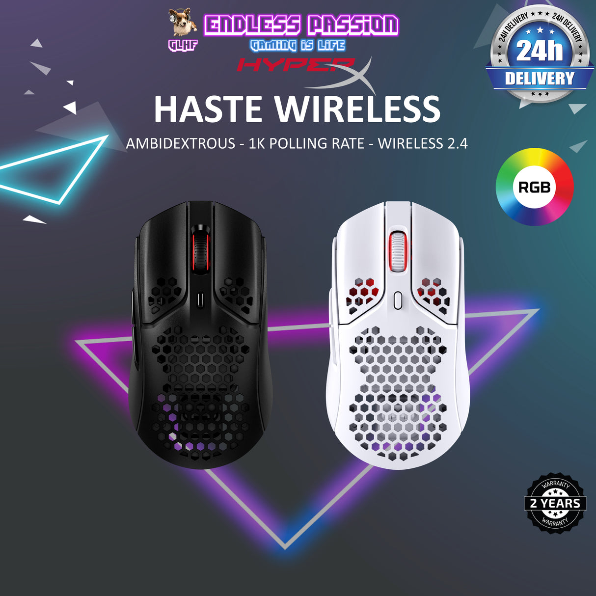 HyperX PulseFire Haste Wireless Gaming Mouse