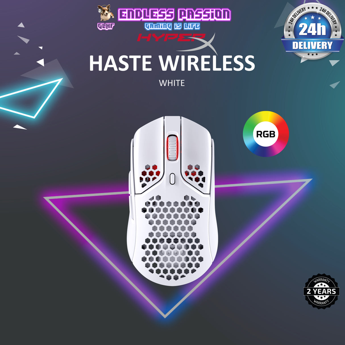 HyperX PulseFire Haste Wireless Gaming Mouse