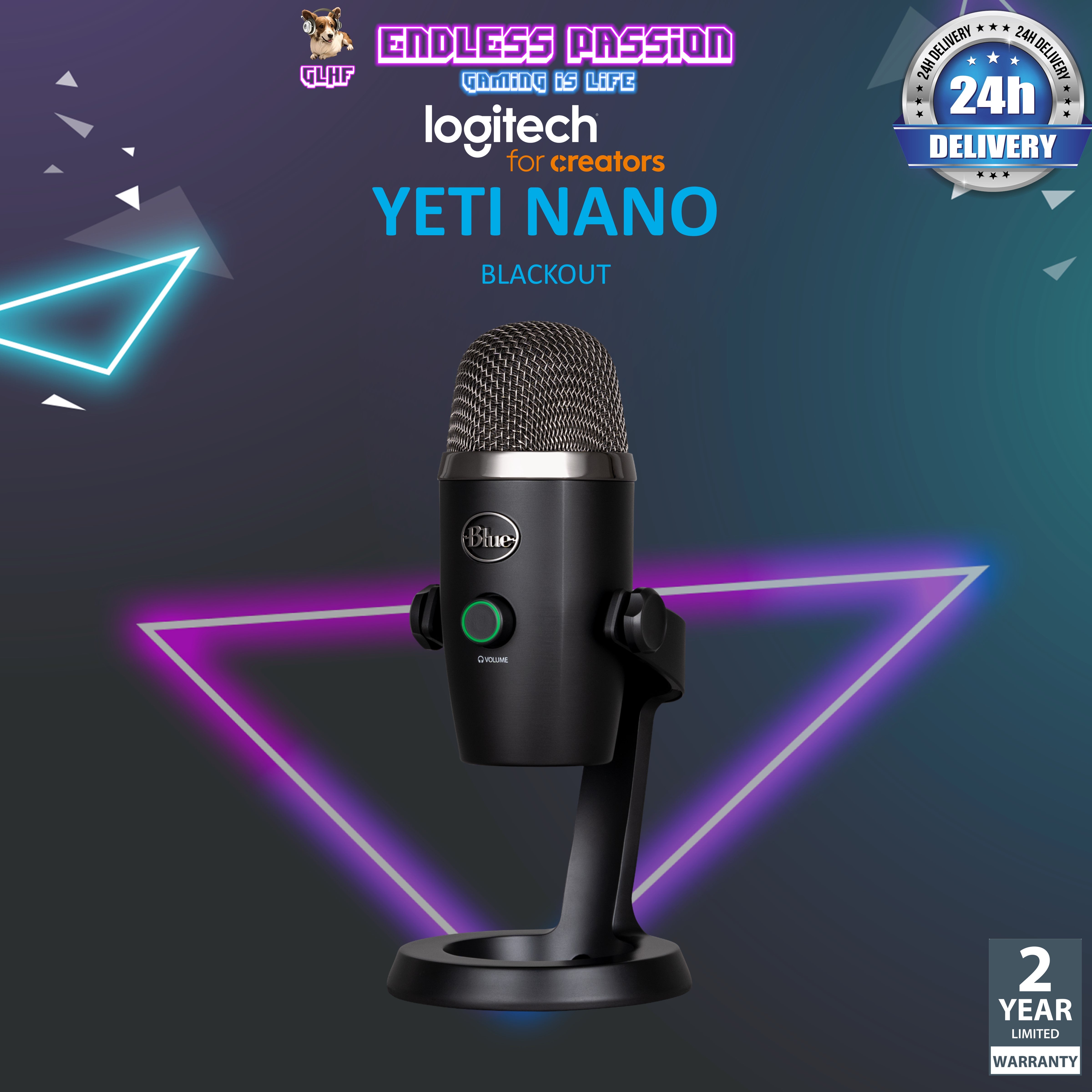 Logicool G Blue Yeti Nano USBマイク イエティ Yeti Nano - USB Microphone | Logitech G