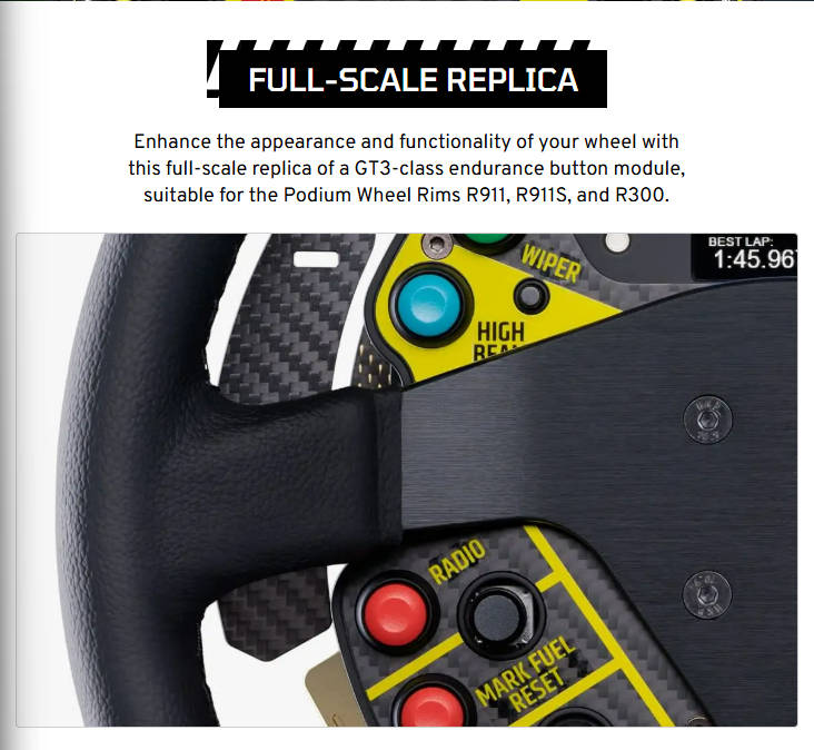 Fanatec Podium Button Module Endurance [PRE ORDER]