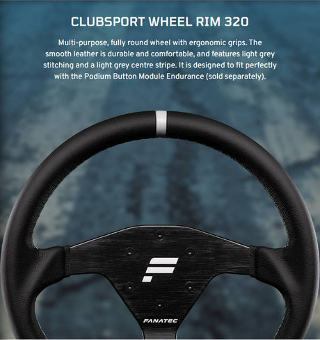 Fanatec ClubSport Wheel Rim 320 [PRE-ORDER]
