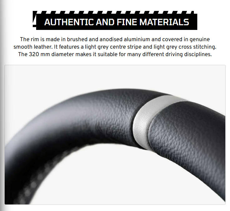 Fanatec ClubSport Wheel Rim 320 [PRE-ORDER]