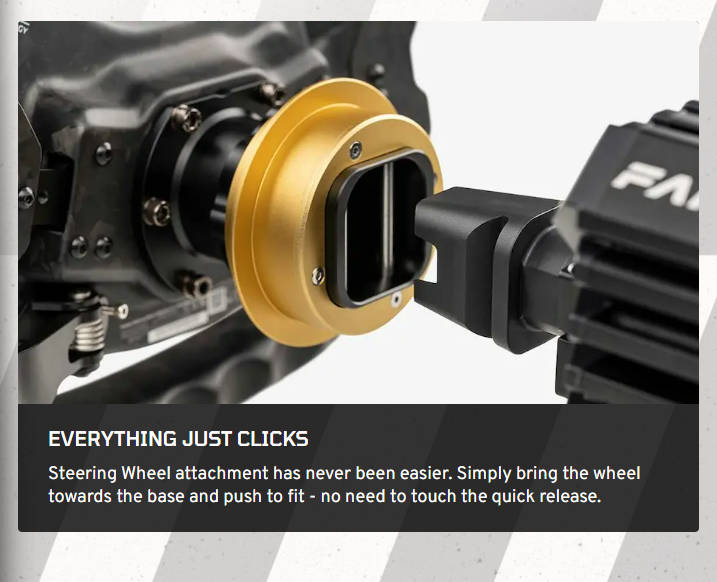 Fanatec QR2 Base-Side (Type-C) [PRE-ORDER]