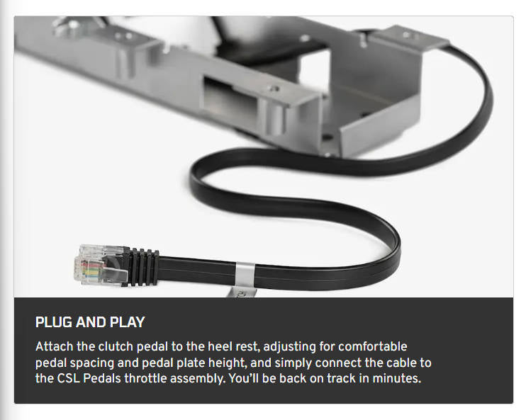 Fanatec CSL Pedal Clutch Kit - PC, PS & Xbox [PRE-ORDER]