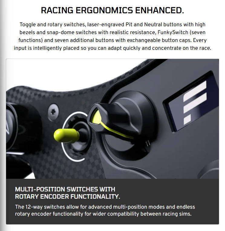 Fanatec CSL Steering Wheel GT3 -  PC, PS & Xbox