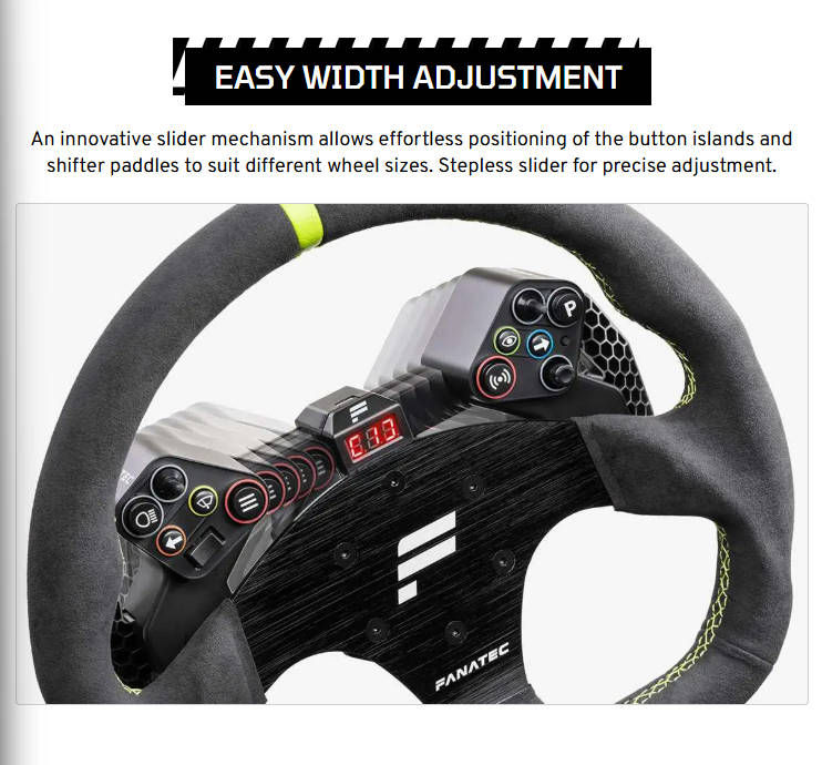 Fanatec CSL Universal Hub V2 + QR2 Lite Wheel-side - PC & PS