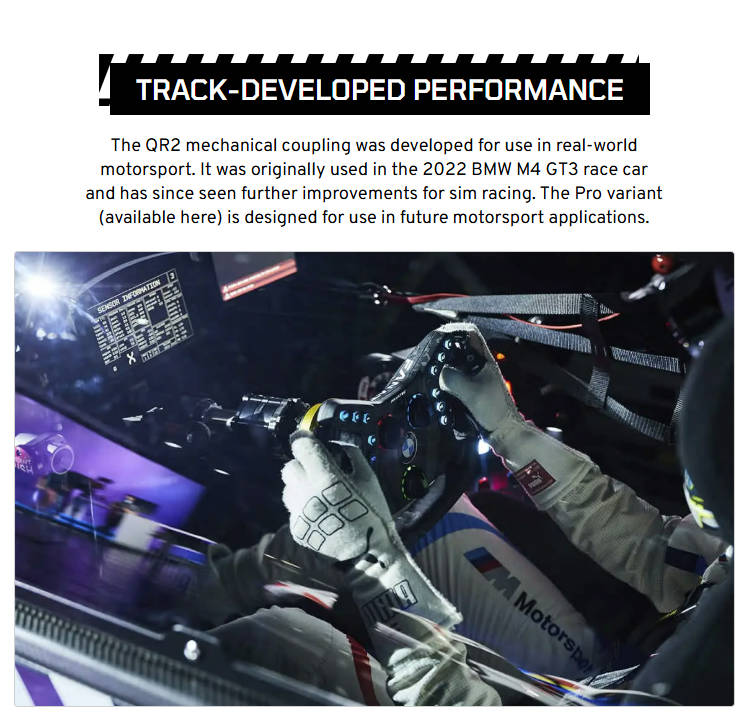 Fanatec QR2 Wheel-side - QR2-WS [PRE-ORDER]