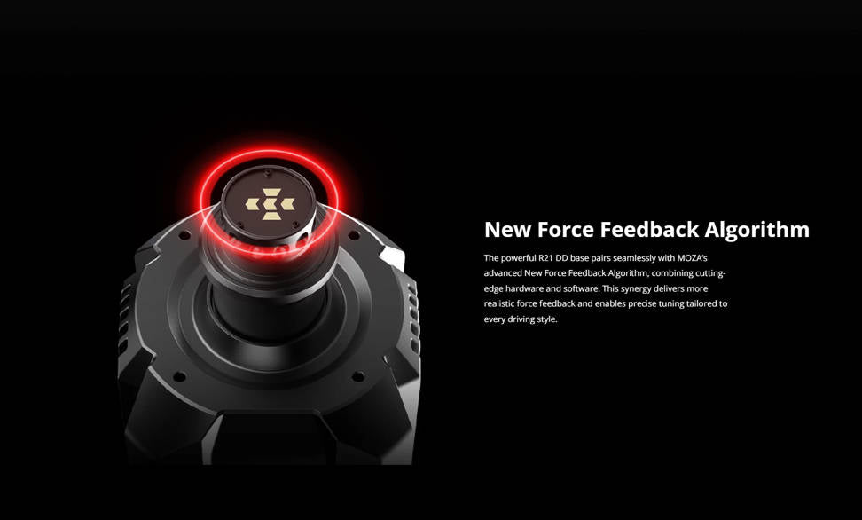 Moza R21 Ultra True Torque Direct Drive Wheel Base - RS091