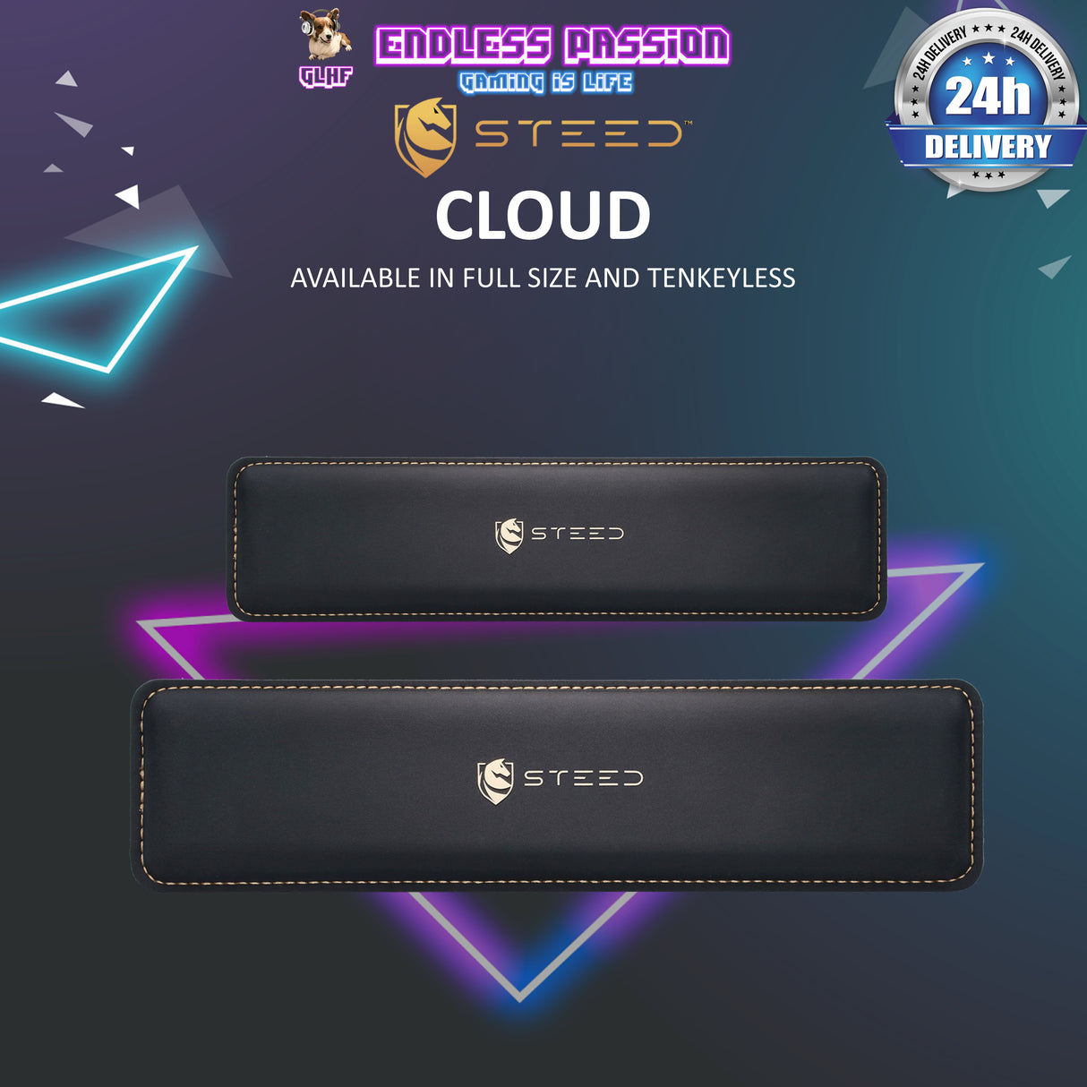 Steed Cloud - Cooling Gel Memory Foam Wrist Rest