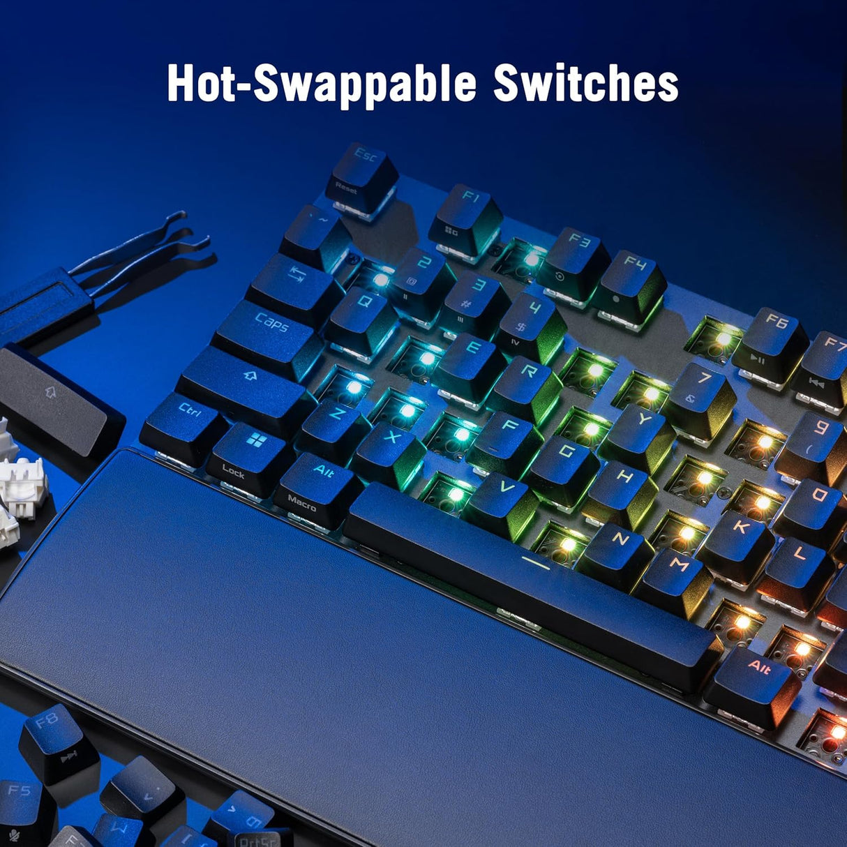 ASUS ROG Strix Scope II X Gaming Mechanical Keyboard - Hot-Swappable - ROG NX V2 Switch
