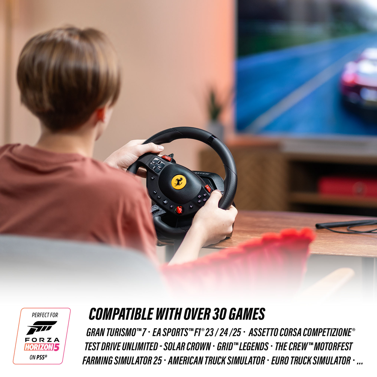 Thrustmaster T98  Ferrari 296 GTB  Racing Wheel - 4160918