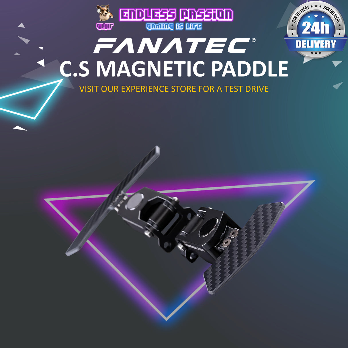 Fanatec ClubSport Magnetic Paddle Module [PRE ORDER]
