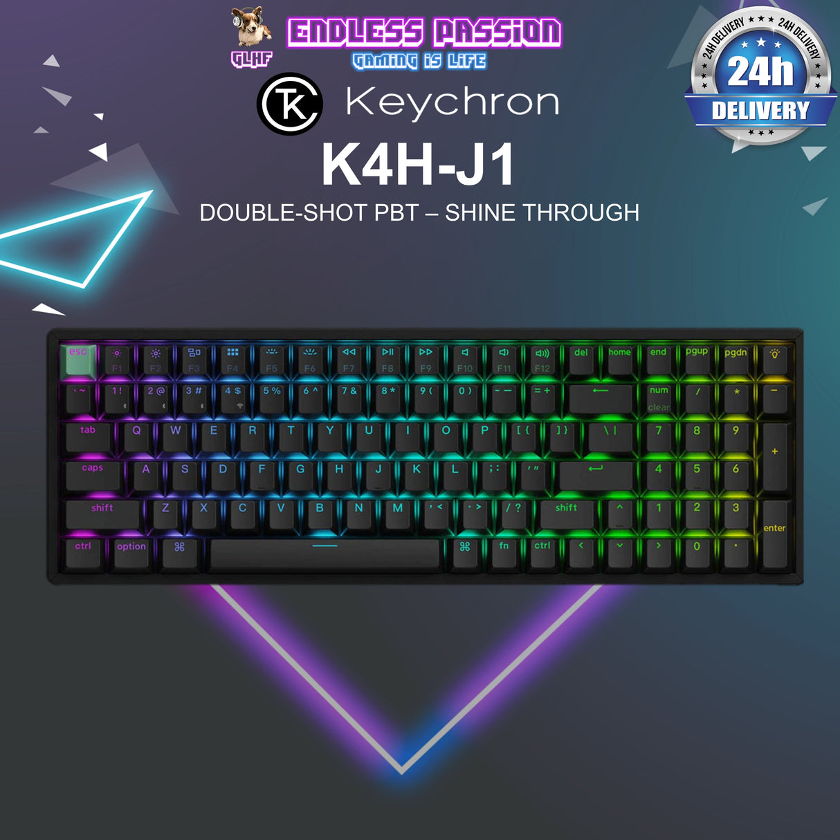 Keychron K4 HE - Wireless Magnetic Switch Custom Keyboard