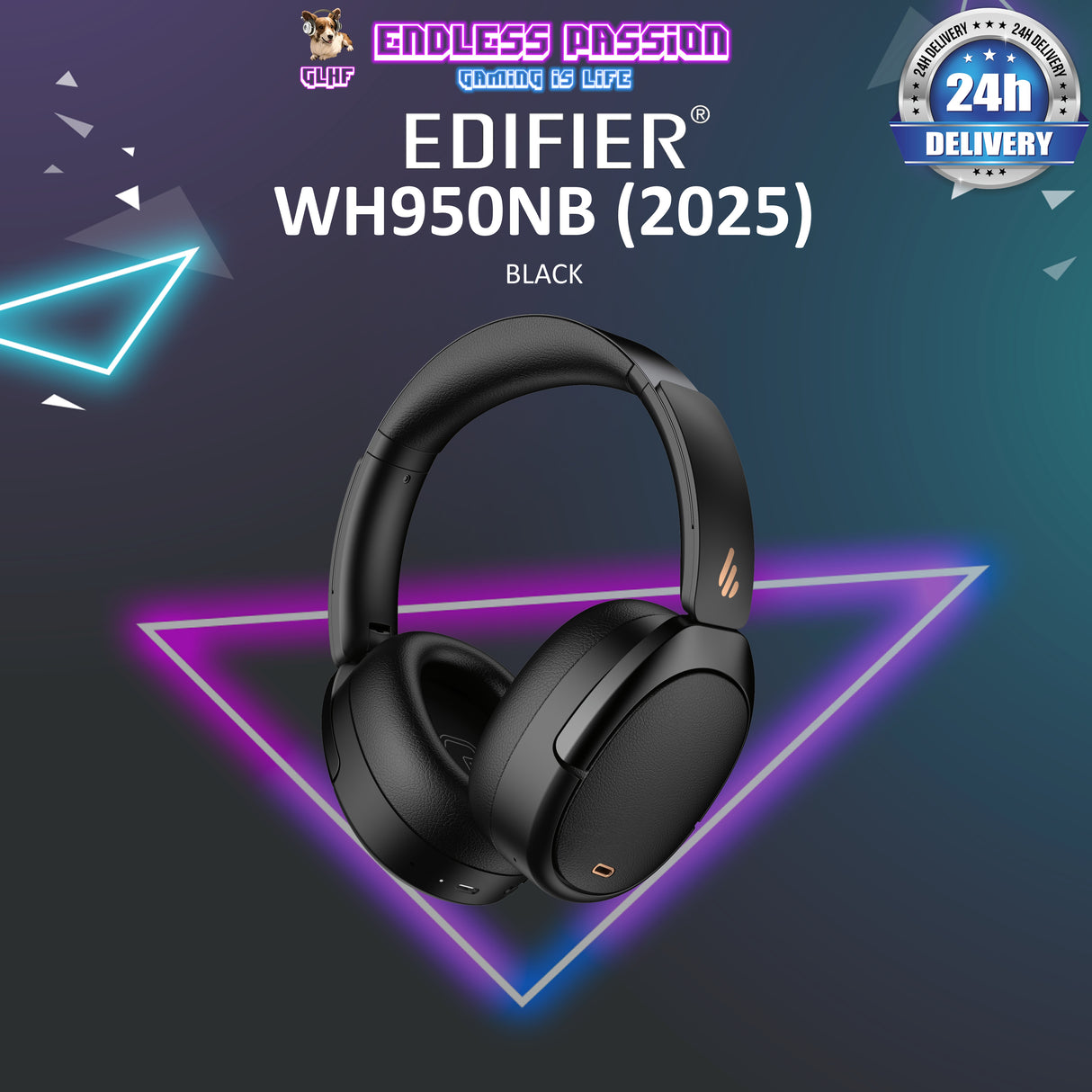 Edifier WH950NB (2025) Hybrid Active Noise Cancelling Wireless Headphones