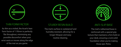 Razer Acari Ultra-Low Friction Gaming Mouse Mat