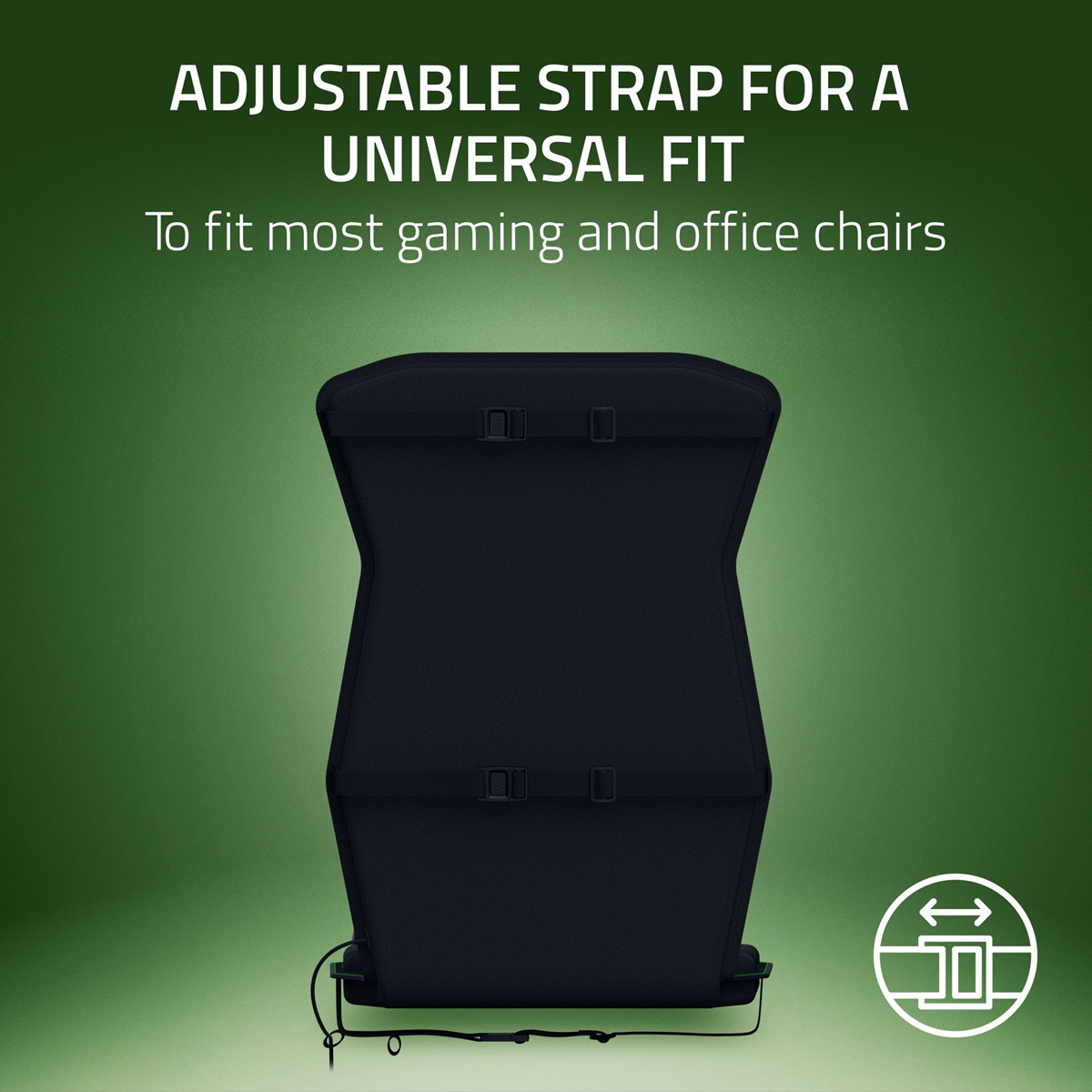 Razer Frejya HD Wireless Haptic Gaming Chair Cushion