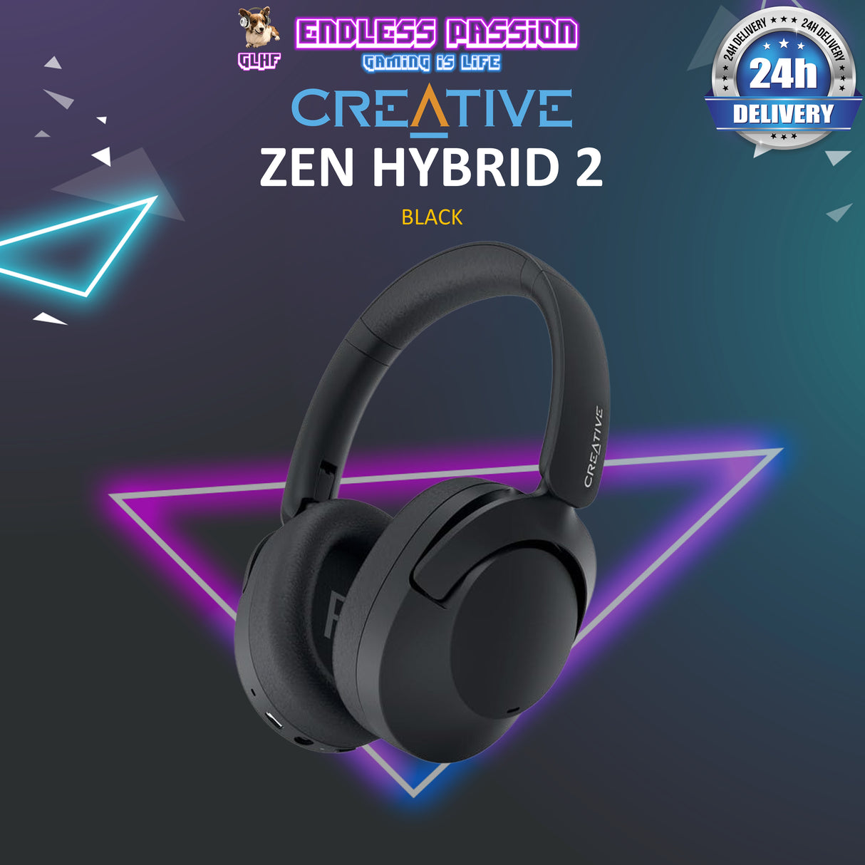Creative Zen Hybrid 2 Wireless Over-Ear Headphones