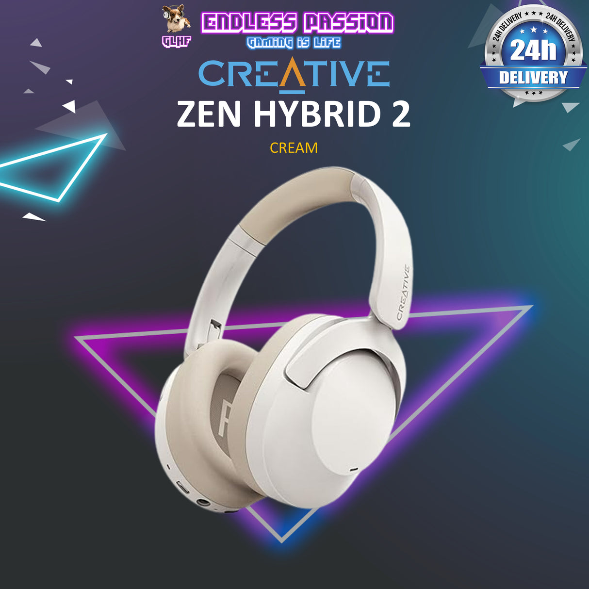 Creative Zen Hybrid 2 Wireless Over-Ear Headphones