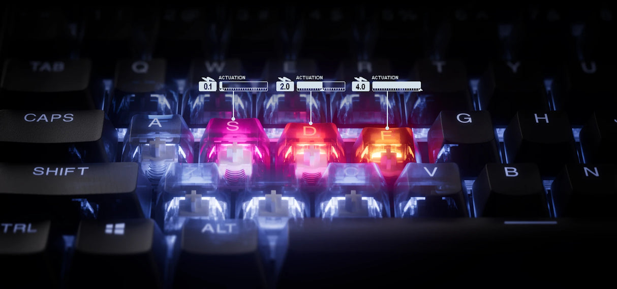SteelSeries Apex Pro Mini Gen 3 Keyboard - OmniPoint 3.0 Adjustable HyperMagnetic switches