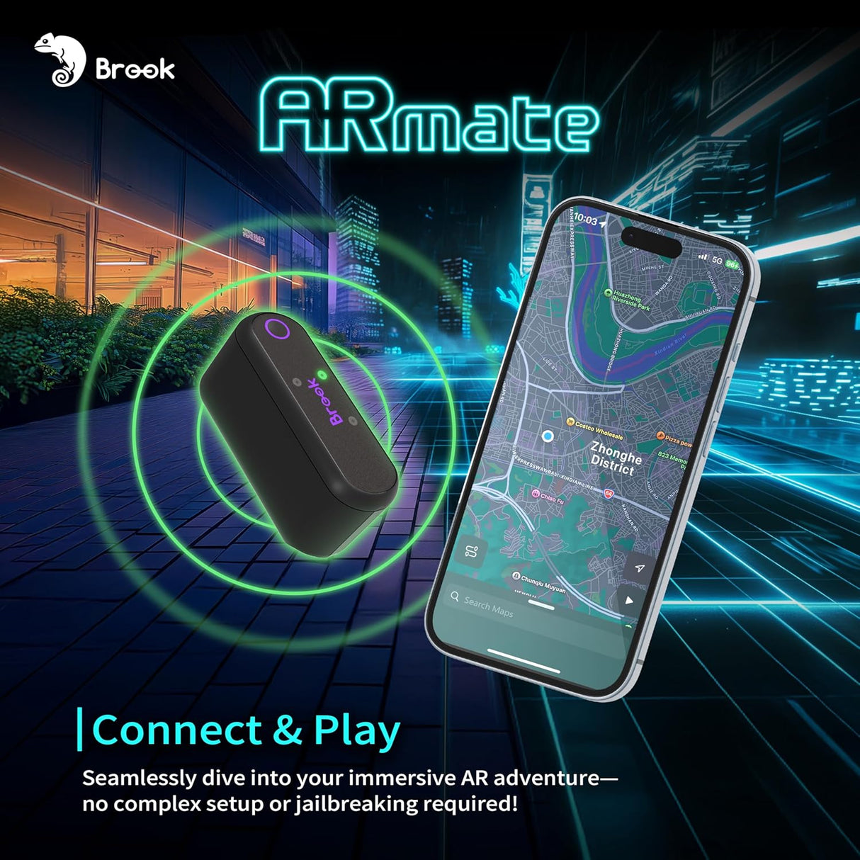 Brook Gaming AR Mate – Wearable AR Game Accessory