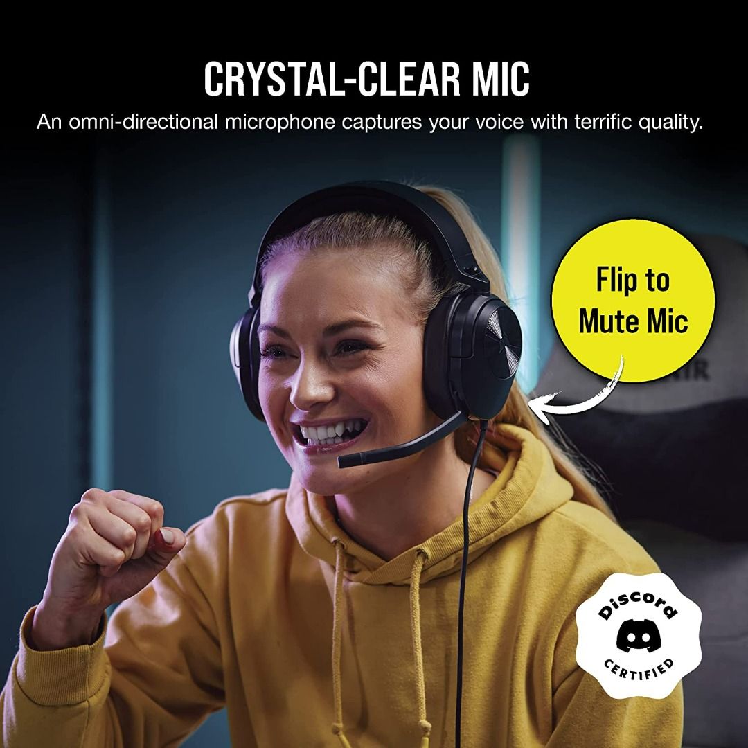 Corsair HS55 Wired Surround Gaming Headset
