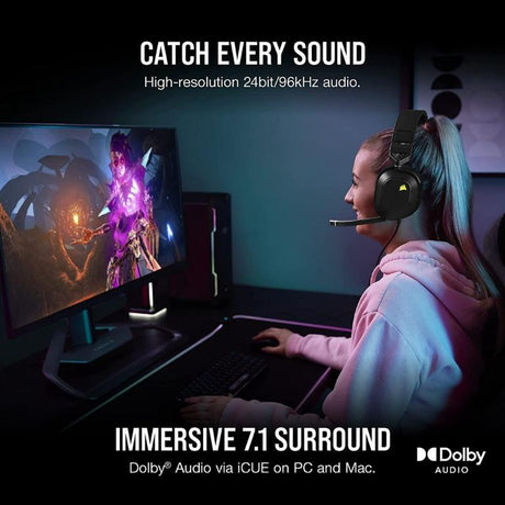 Corsair HS80 RGB USB Premium Gaming Headset