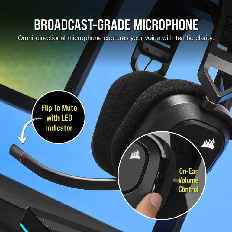 Corsair HS80 RGB Wireless Premium Gaming Headset