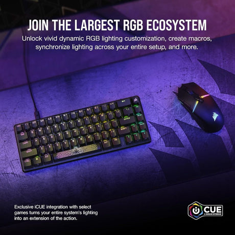 Corsair K65 PRO Mini RGB 65% Optical-Mechanical Wired Gaming Keyboard