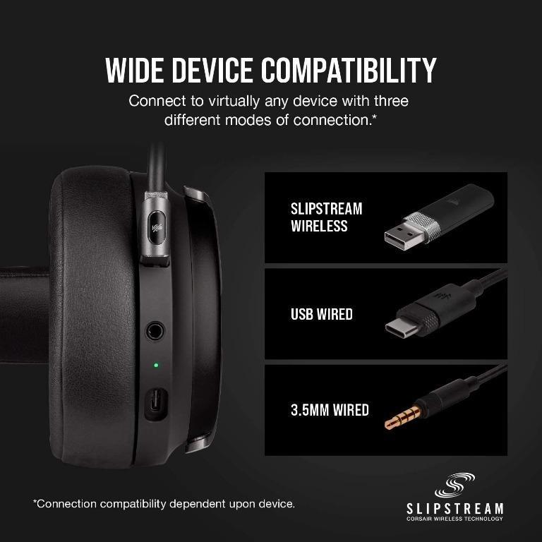 Corsair Virtuoso RGB Wireless High-Fidelity Gaming Headset