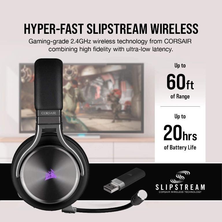 Corsair Virtuoso RGB Wireless SE High-Fidelity Gaming Headset