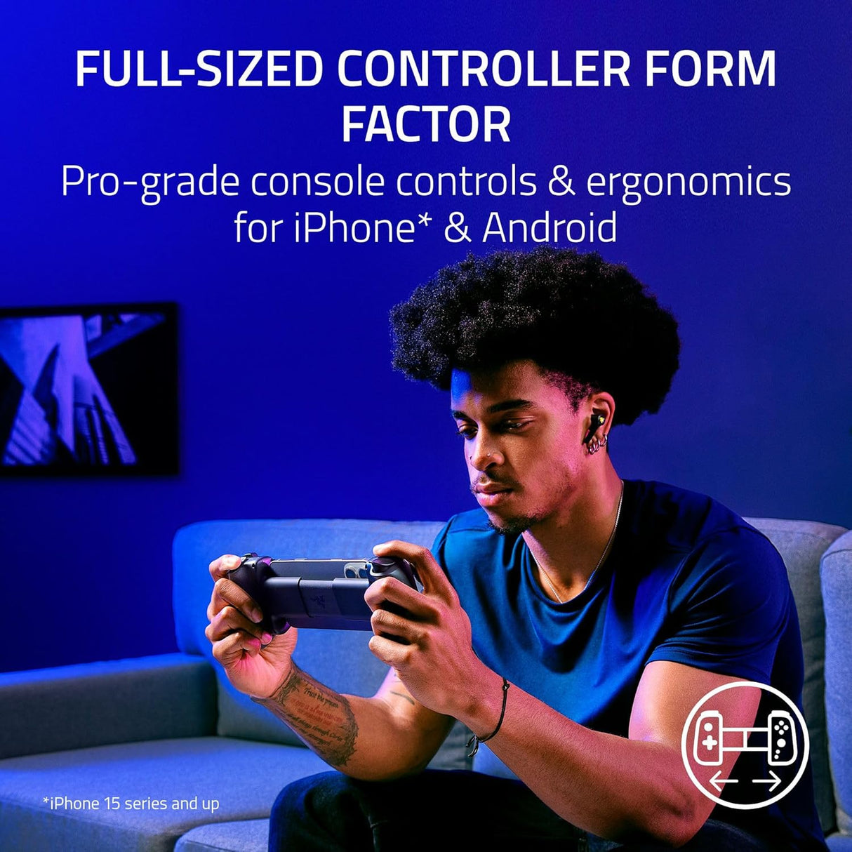 Razer Kishi V3 - Gaming Controller for Type-C Phones