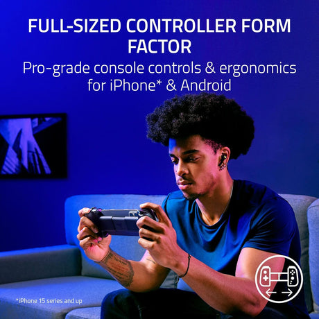 Razer Kishi V3 - Gaming Controller for Type-C Phones