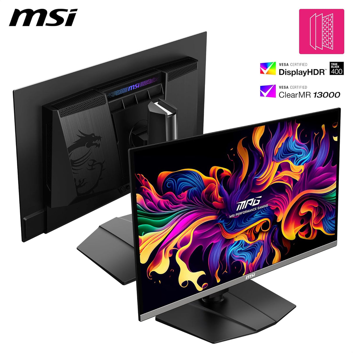 MSI MPG 272URX QD-OLED Gaming Monitor - 27 Inch 240Hz 4K UHD 0.03ms