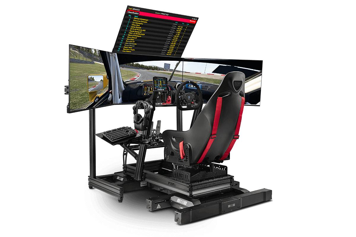 Next Level Racing F-GT Elite Front & Side Mount Edition Racing Cockpit