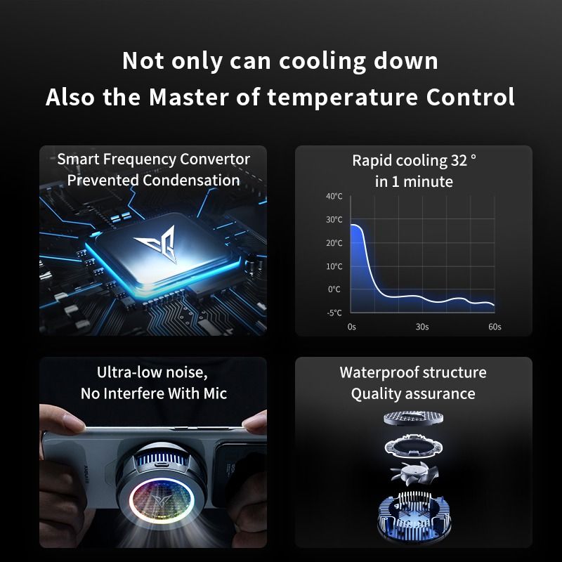 Flydigi B6X Magnetic Mobile Cooling Fan