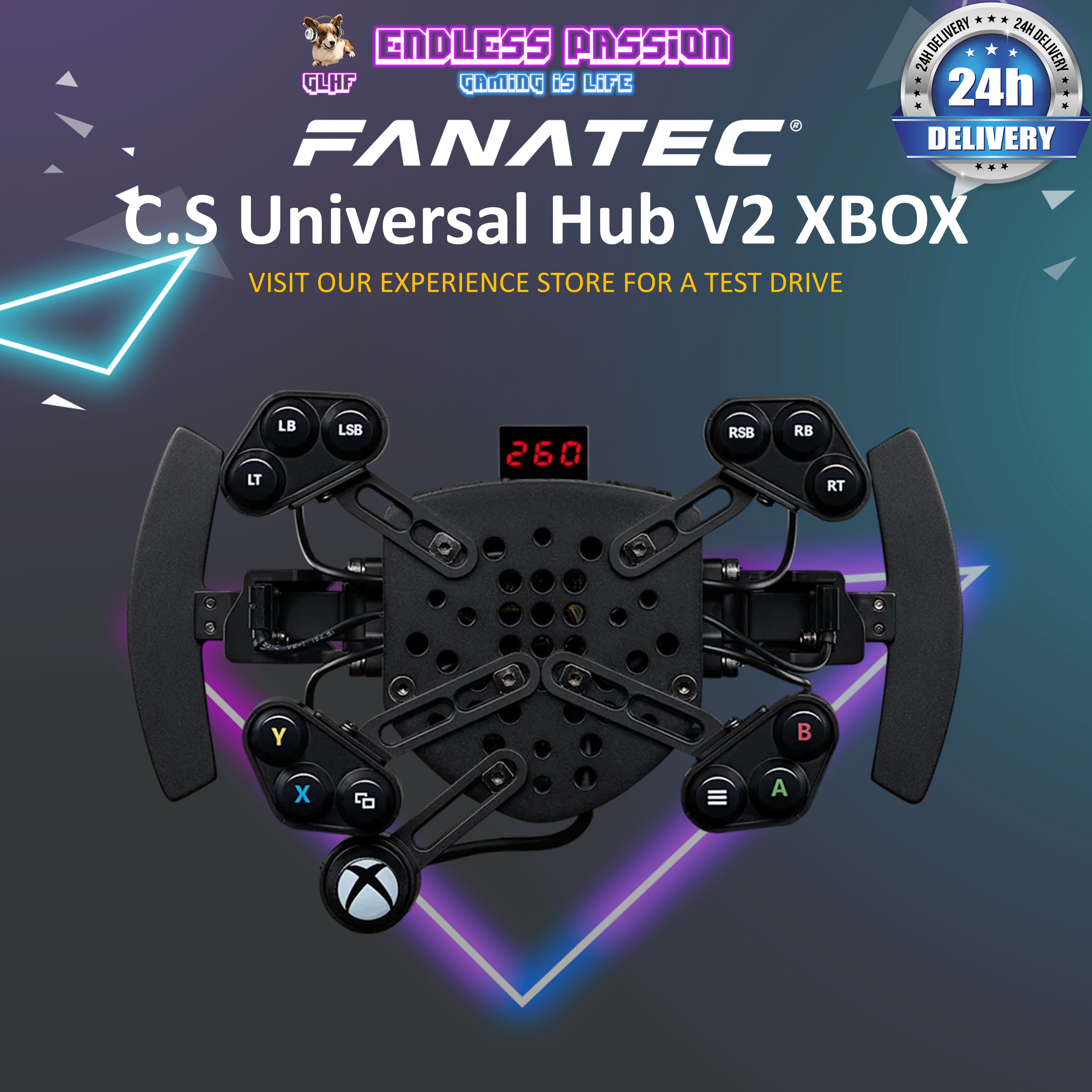 fanatec clubsports universal hub v2 Fanatec ClubSport Universal