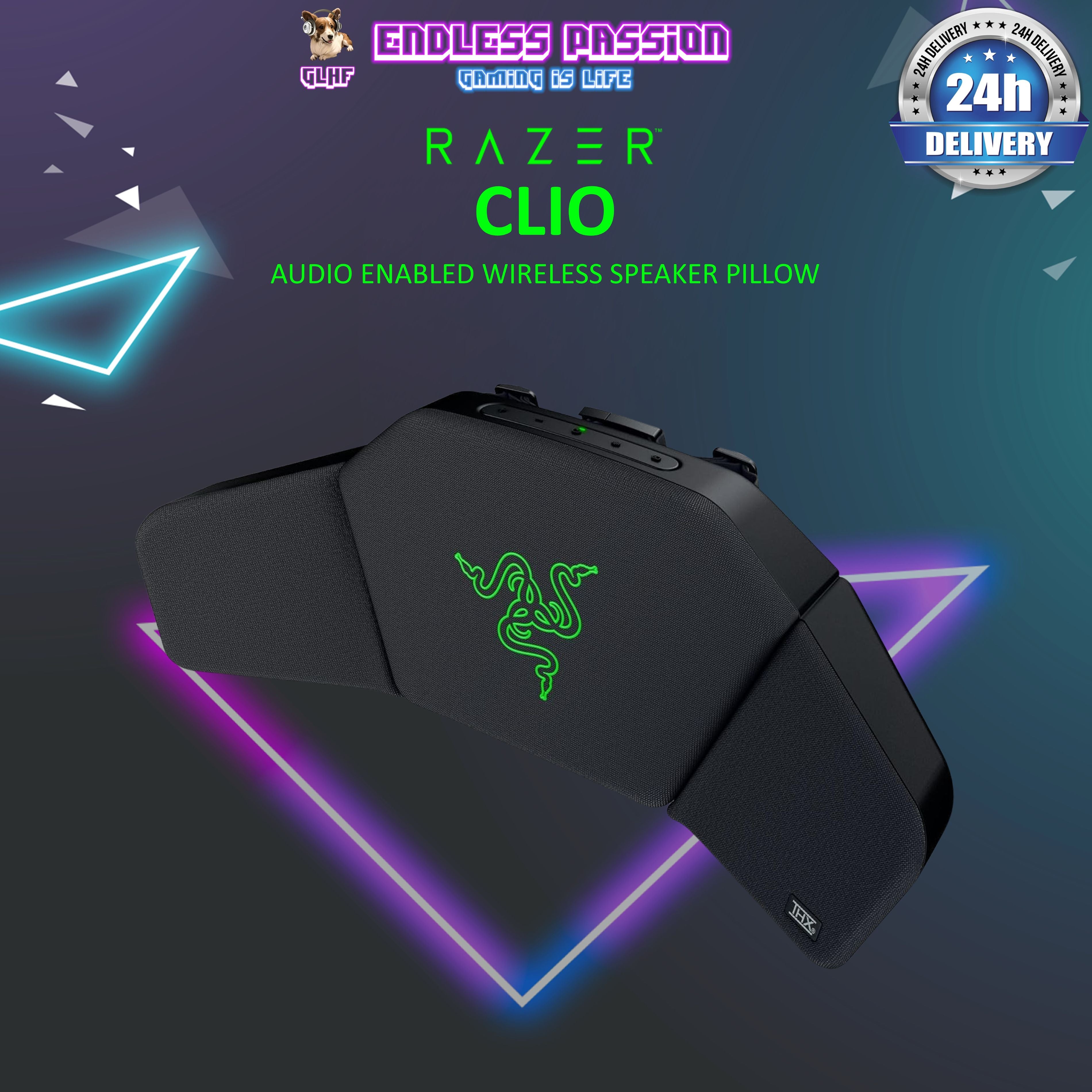 Razer Clio ワイヤレススピーカー　HEAD CUSHION Razer、“ワイヤレススピーカーヘッドクッション”「Razer Clio」を発表