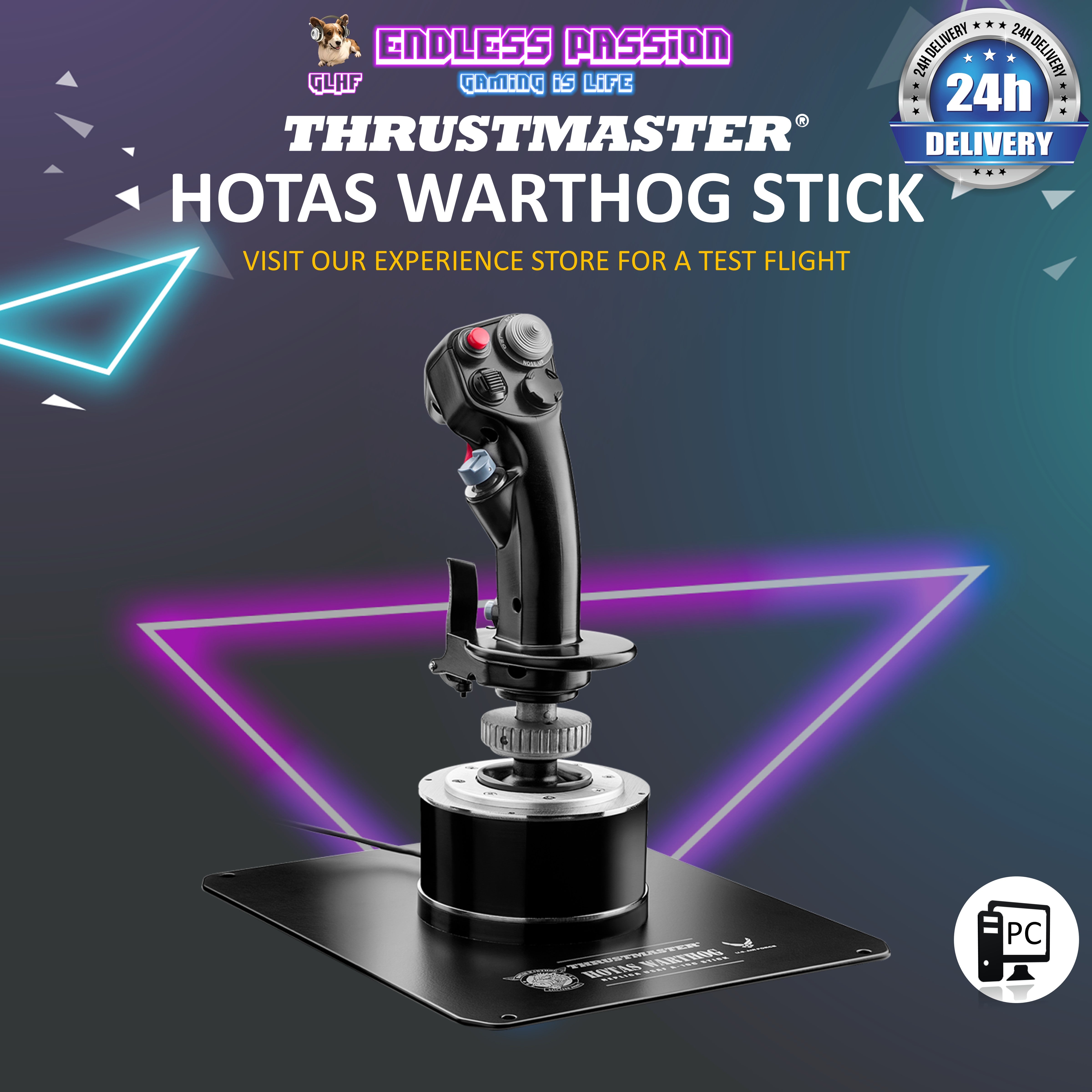 Thrustmaster Hotas Warthog Flightstick Joystick - 2960738