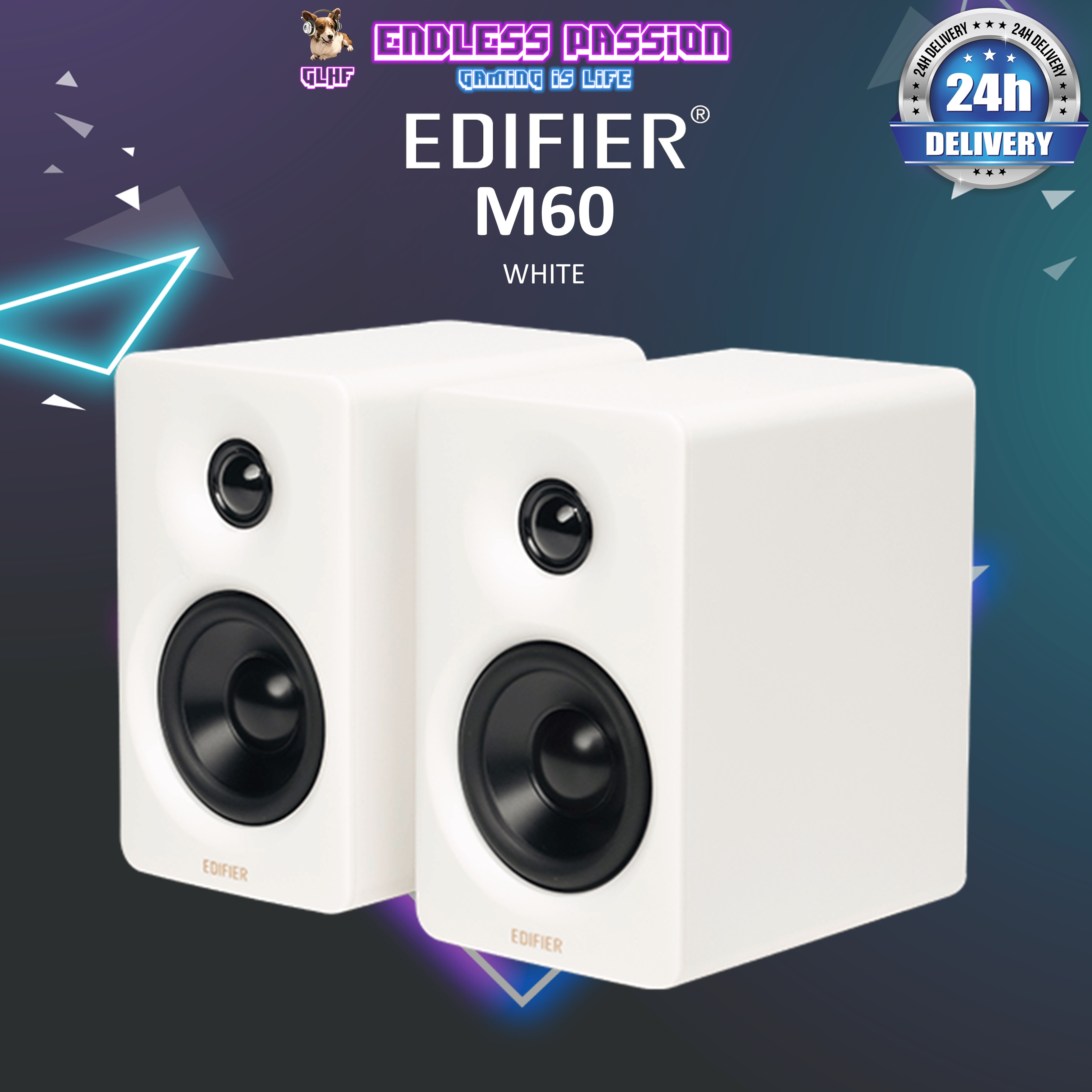 Edifier M60 Studio Monitor Speakers – Endless Passion Edifier M60 Studio Monitor Speakers – Endless Passion