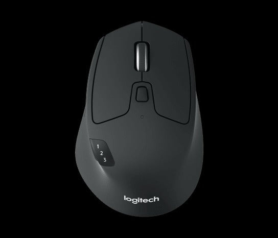 Logitech M720 Triathalon Multi-Device Wireless Mouse with FLOW