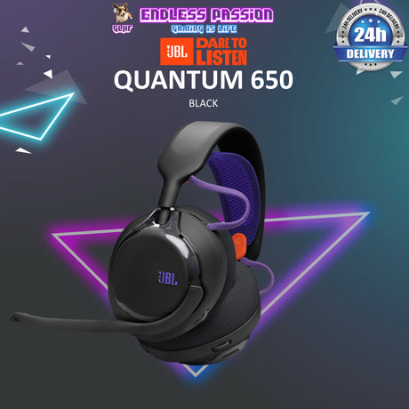 JBL Quantum 650 Wireless Over-Ear Gaming Headset
